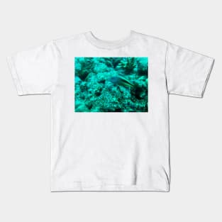 fish in the coral reef Kids T-Shirt